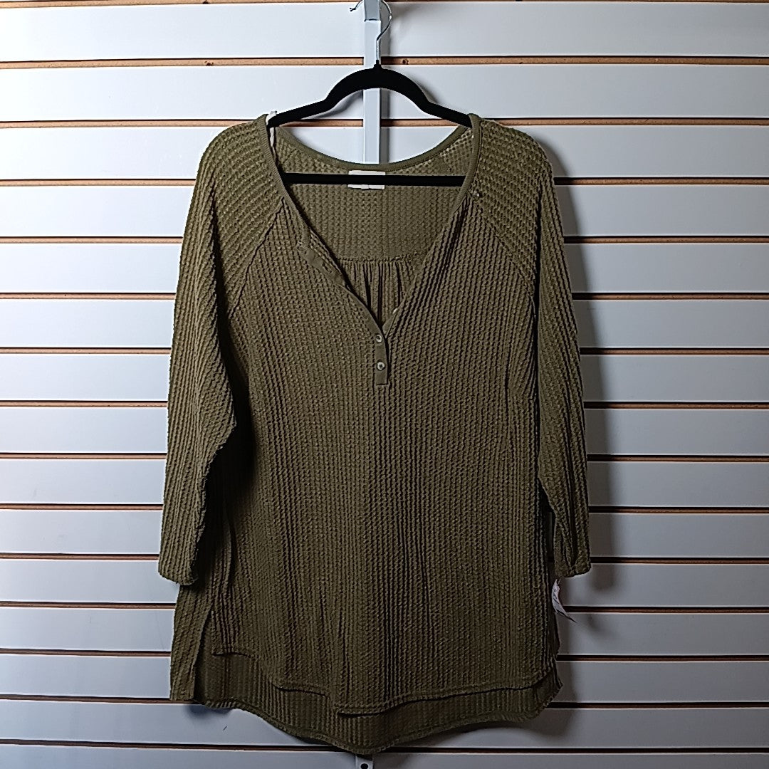 Melloday Size 1X Knit Top