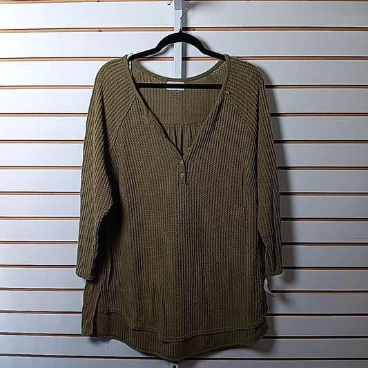 Melloday Size 1X Knit Top