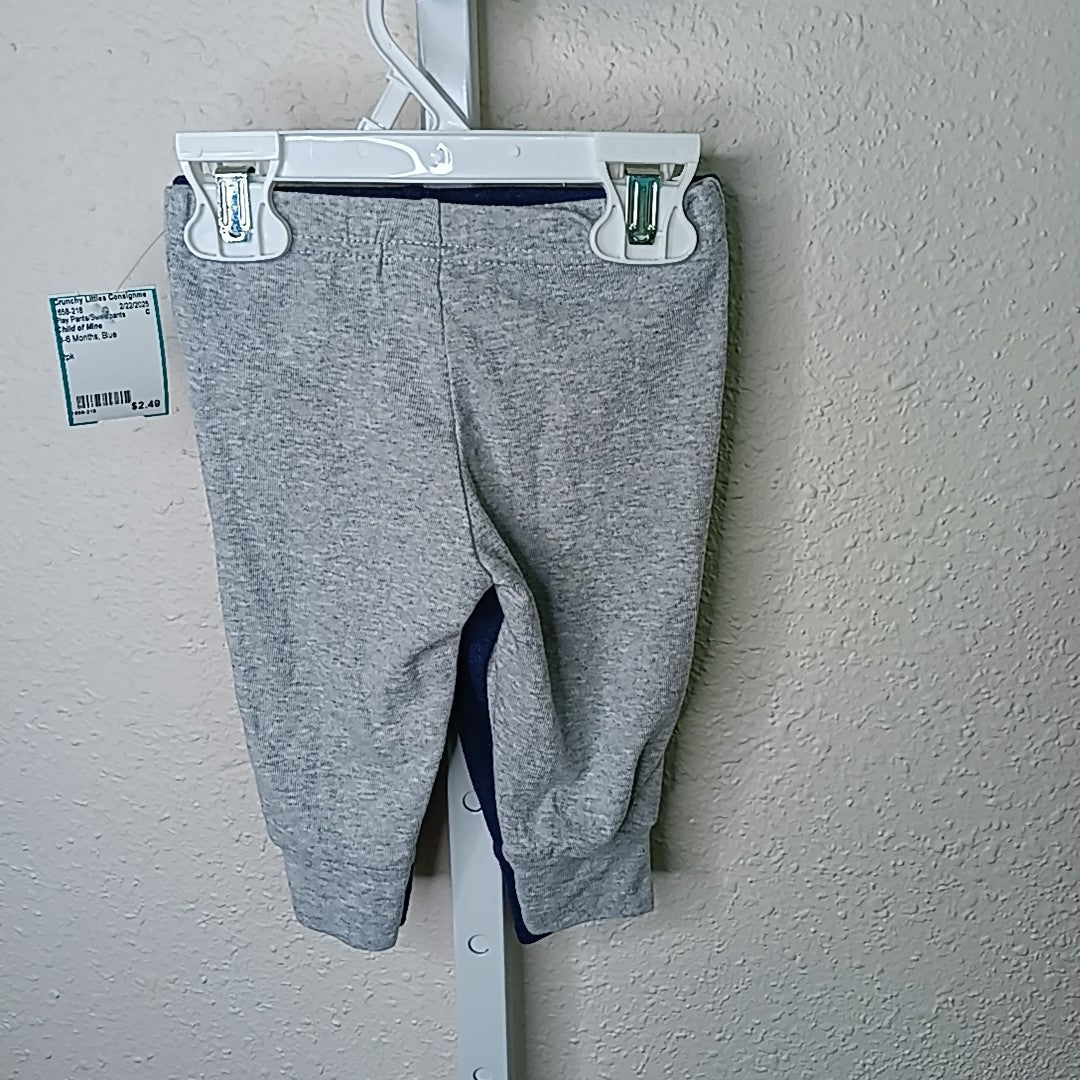 Child of Mine 3-6 Months Play Pants/Sweatpants