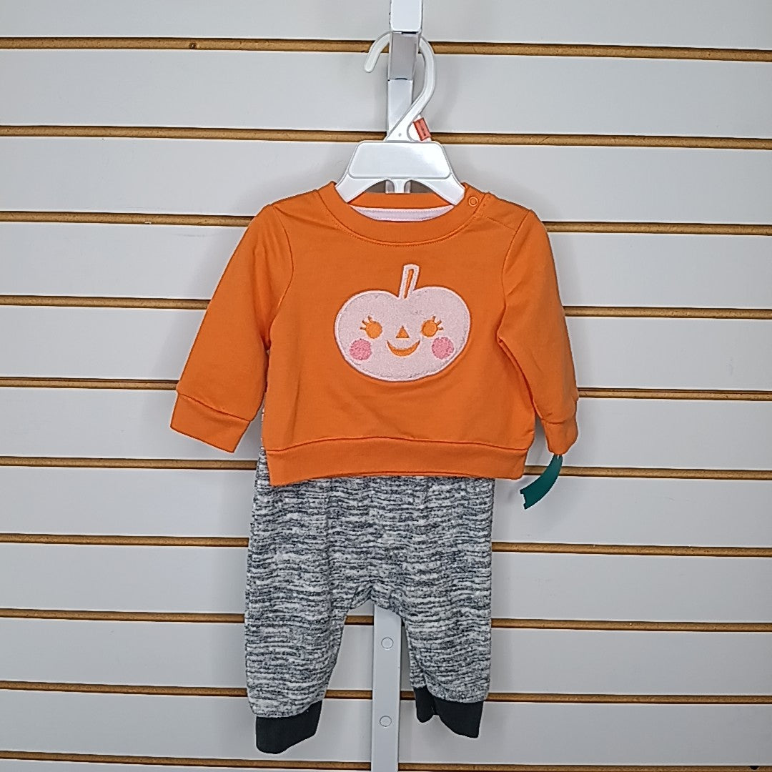 Cat & Jack 0-3 Months Outfit 2pc