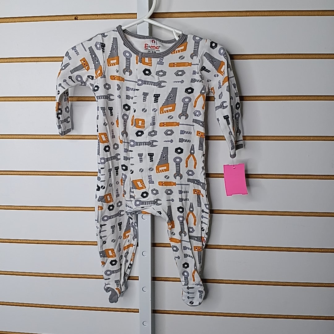 E=Mc 3-6 Months Sleeper/Footies
