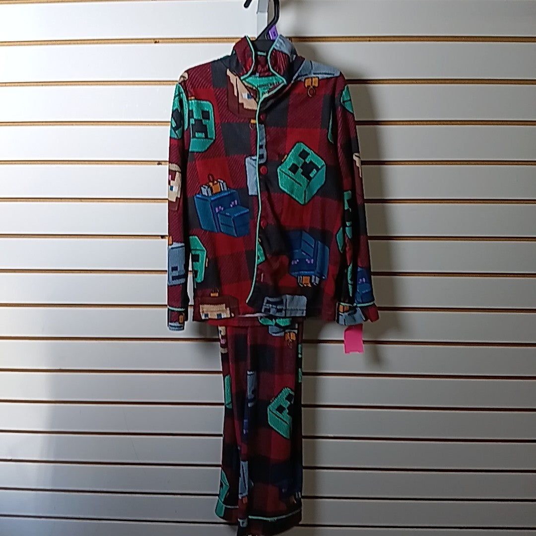 Minecraft 6/7 Pajamas 2pc
