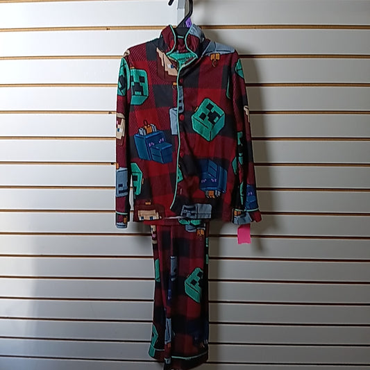 Minecraft 6/7 Pajamas 2pc