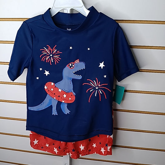 Just One You 4T Swim Suit 2pc