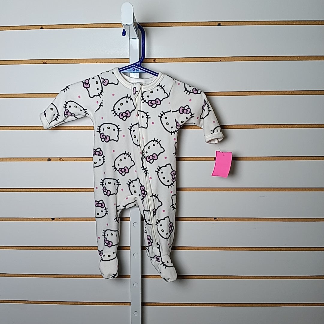 Hello Kitty Newborn Sleeper/Footies