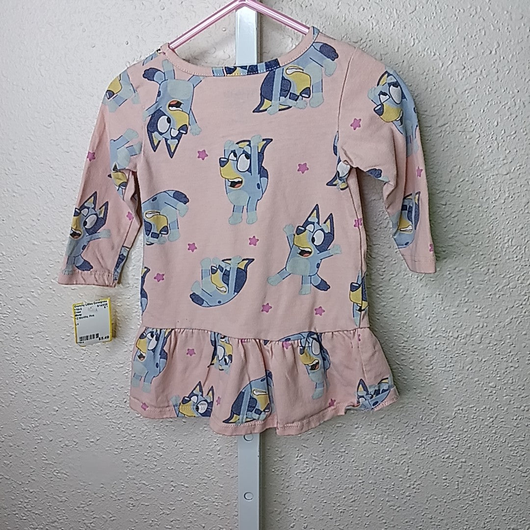 Bluey 12 Months Dress