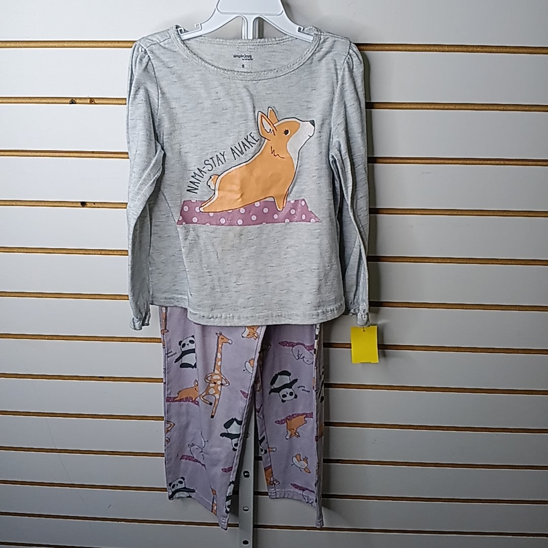 Simple Joys 6 Pajamas 2pc