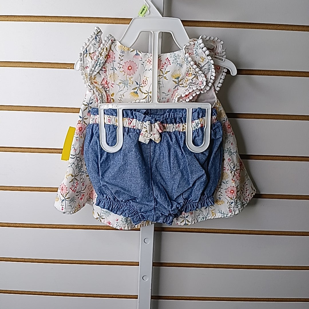 Tommy Bahama 6-9 Months Outfit 2pc