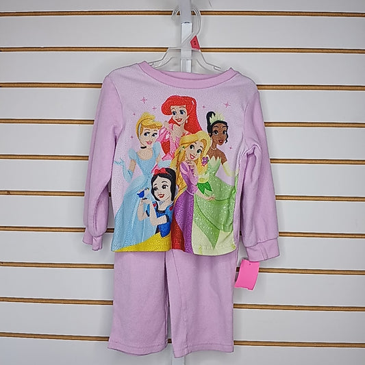 Disney Princess 4 Pajamas 2pc