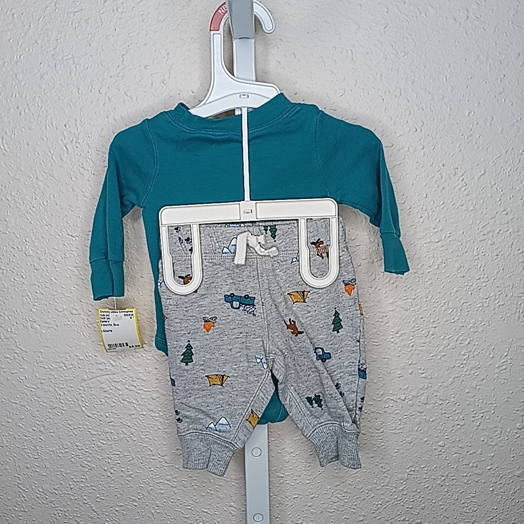 Carter's 3 Months Outfit 2pc