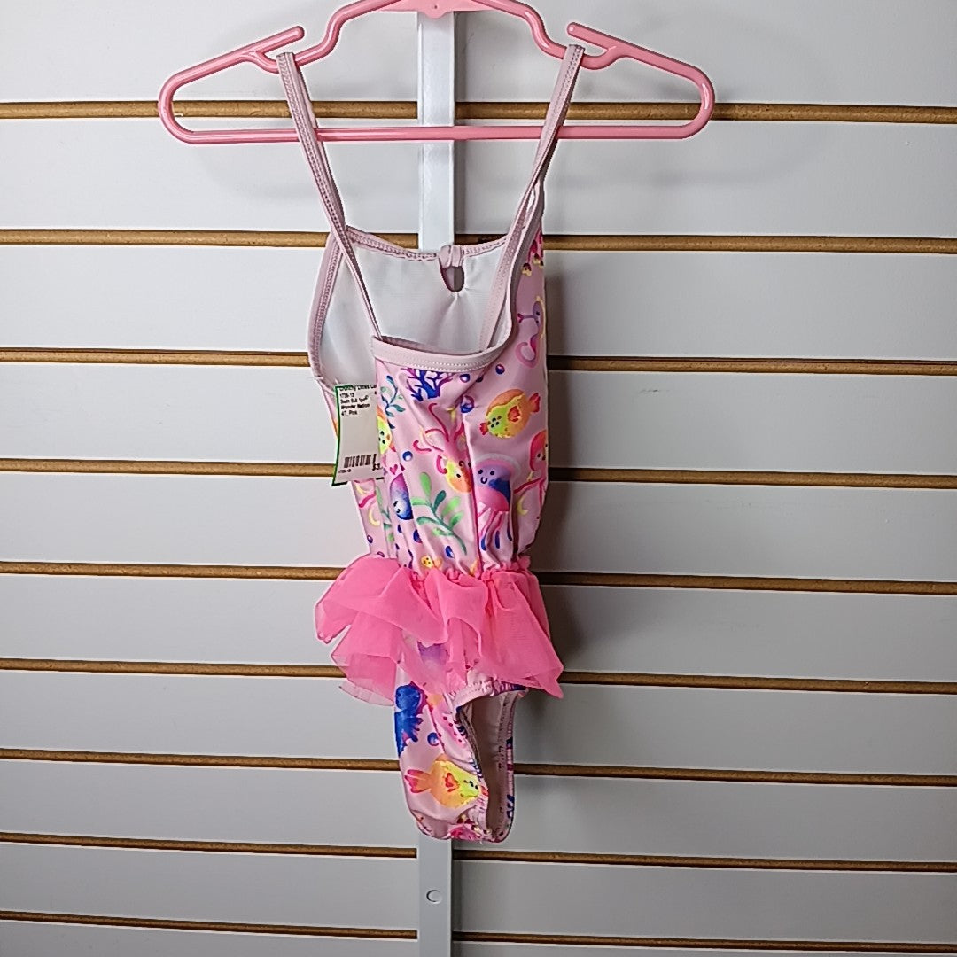 Wonder Nation 4T Swim Suit 1pc