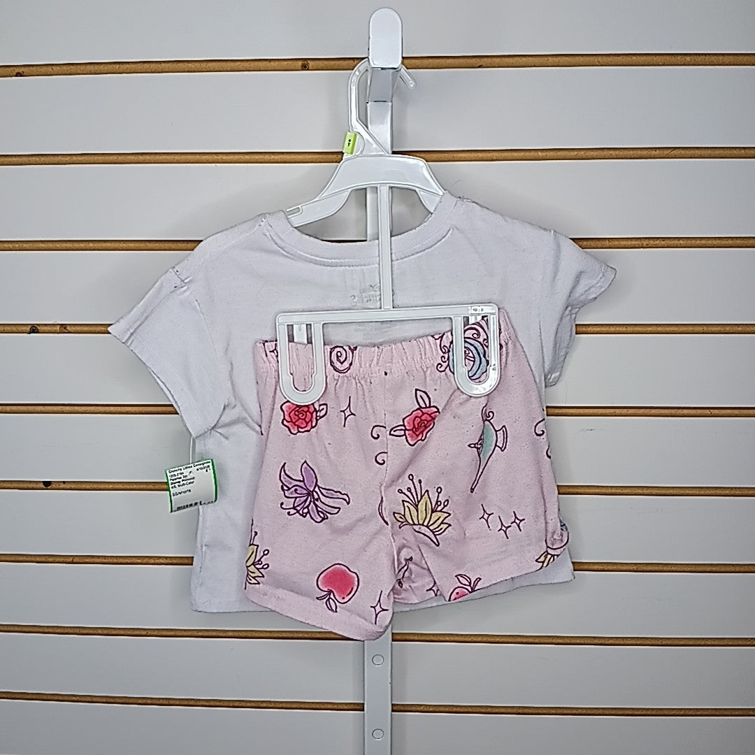 Disney Princess 4/5 Pajamas 2pc
