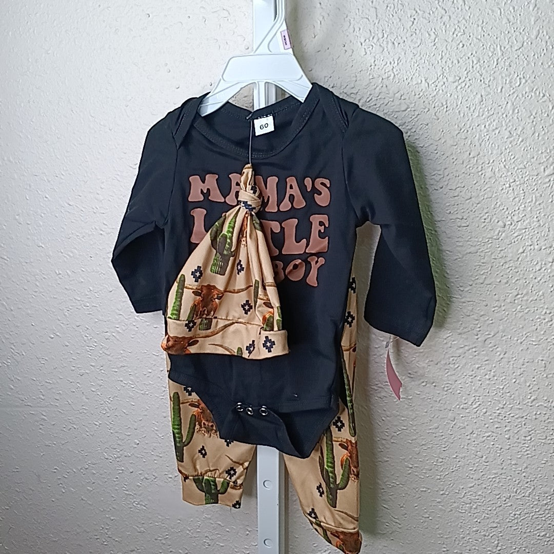 3-6 Months Outfit 3pc