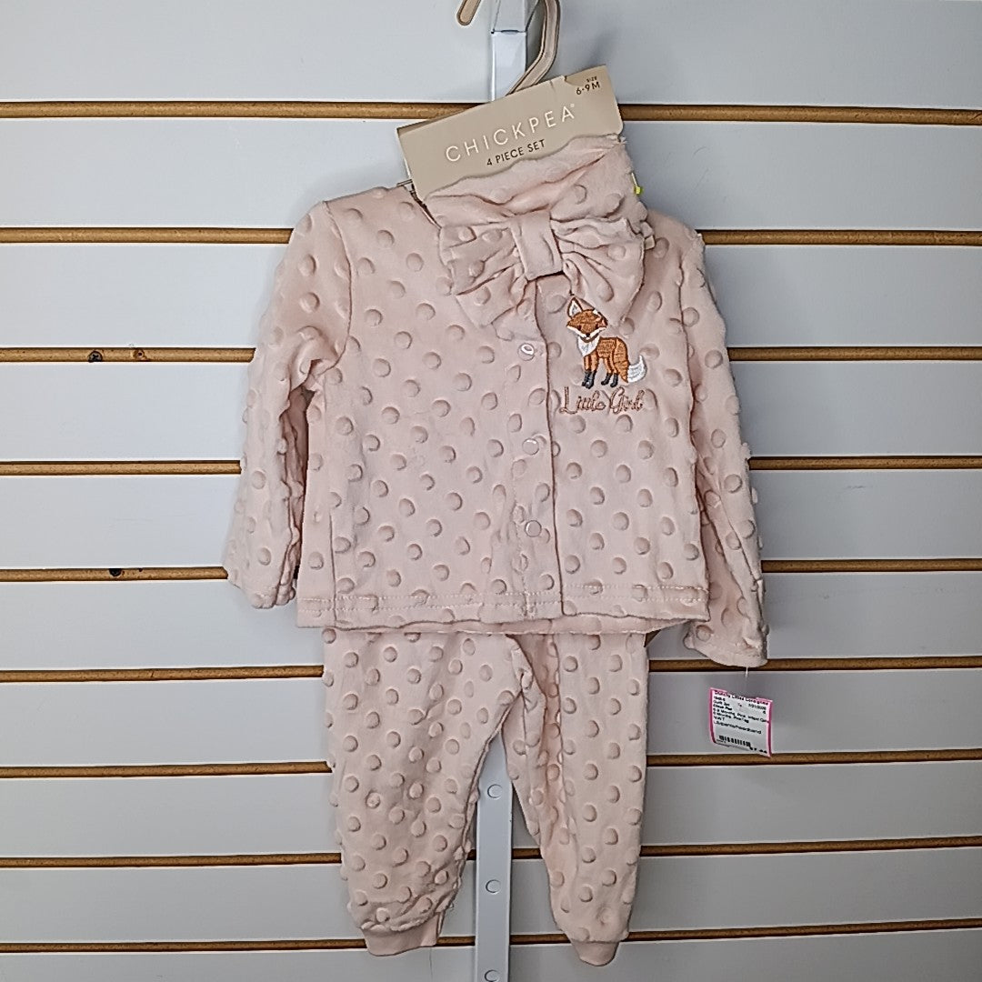 Chick Pea 6-9 Months Outfit 2pc