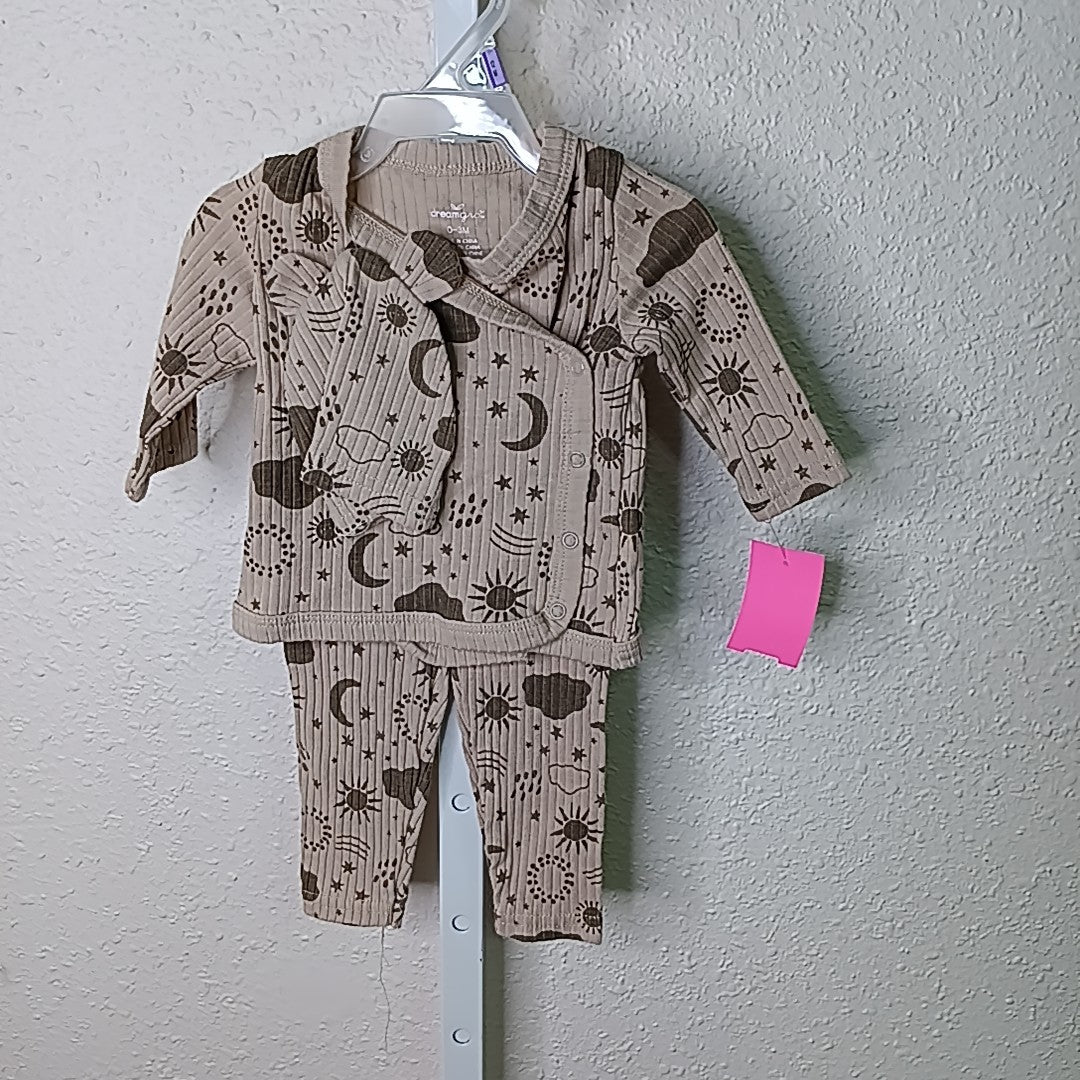 Dreamgro 0-3 Months Outfit 3pc