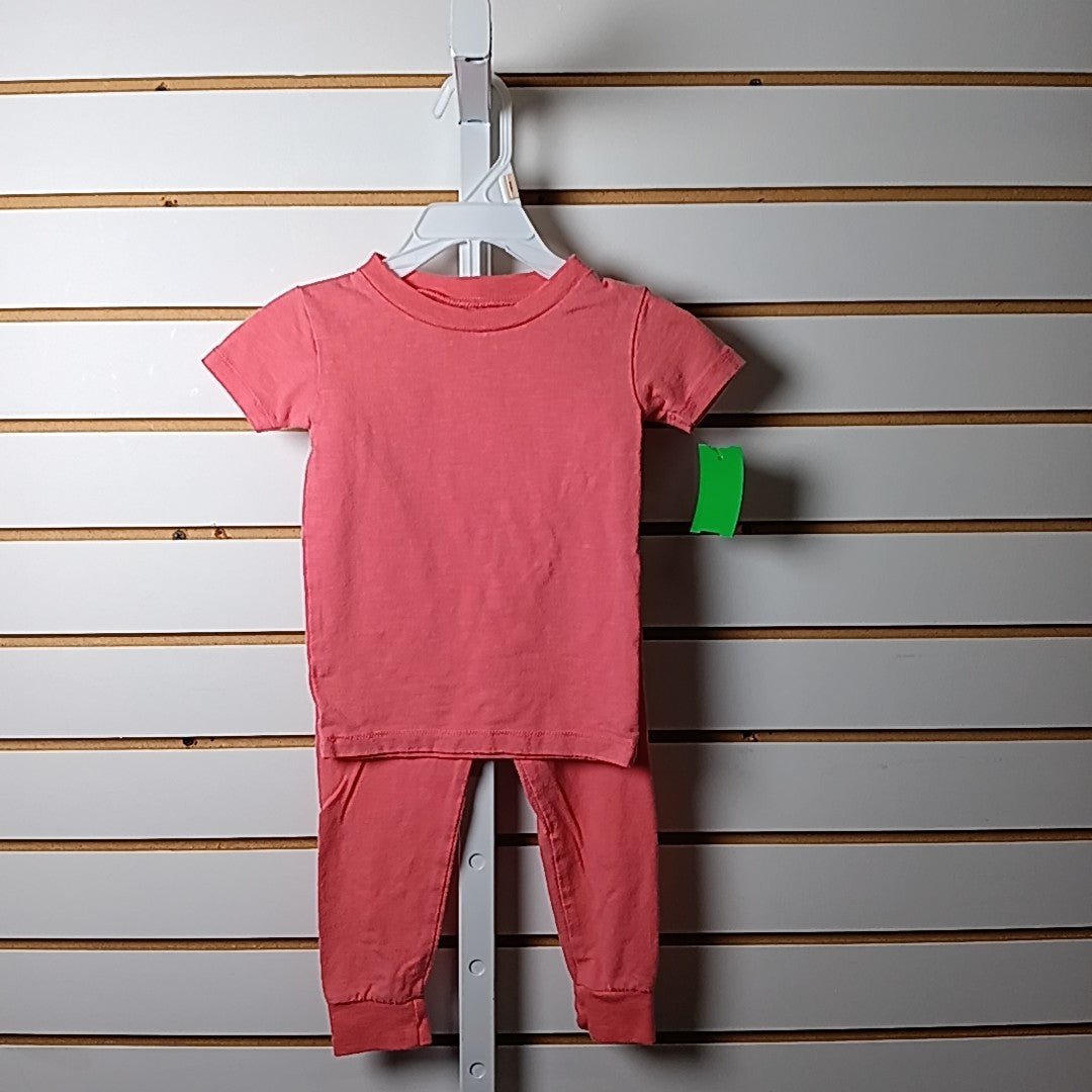 Burts Bees 2T Pajamas 2pc