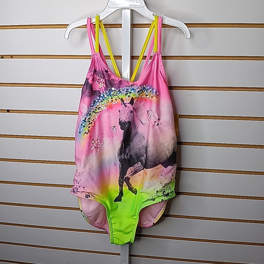 Wonder Nation 10/12 Swim Suit 1pc