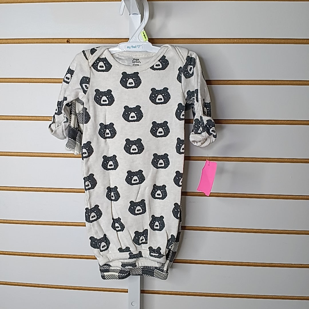 Yoga Sprout Premie Gown