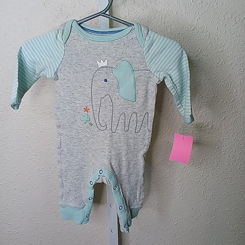 Cloud Island Newborn Romper