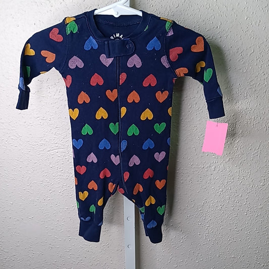 Primary.com 0-3 Months Sleeper/Footies