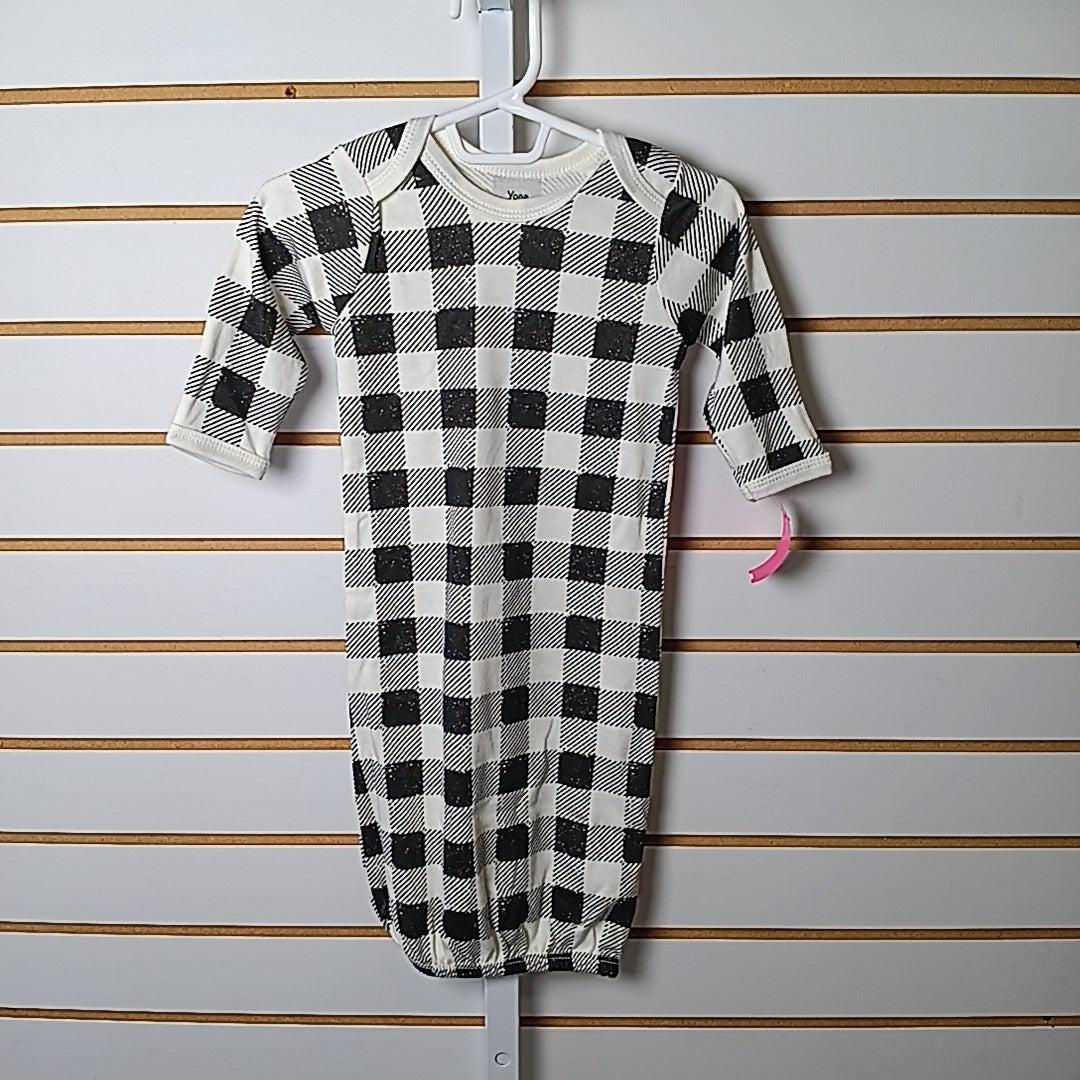 Yoga Sprout 0-6 Months Gown