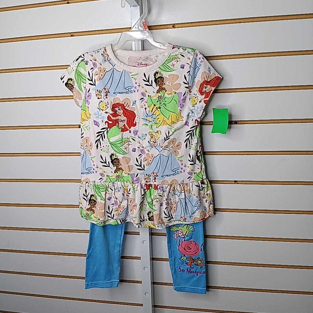 Disney Princess 4T Outfit 2pc