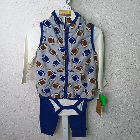 Chick Pea 12 Months Outfit 3pc