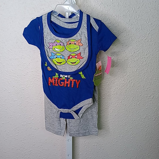 Nickelodeon 3-6 Months Outfit 3pc