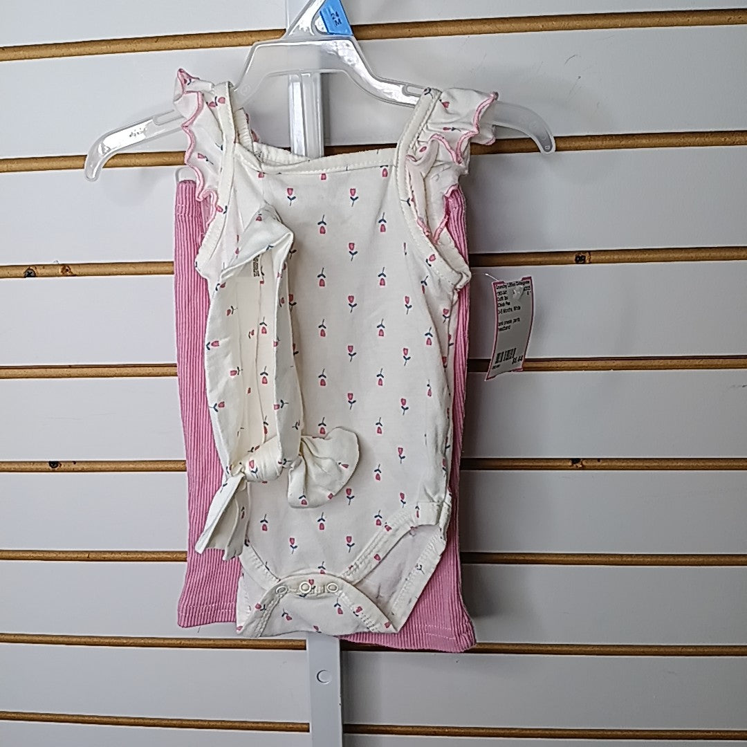 Chick Pea 3-6 Months Outfit 3pc