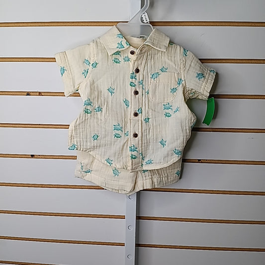 Janie & Jack 0-3 Months Outfit 2pc