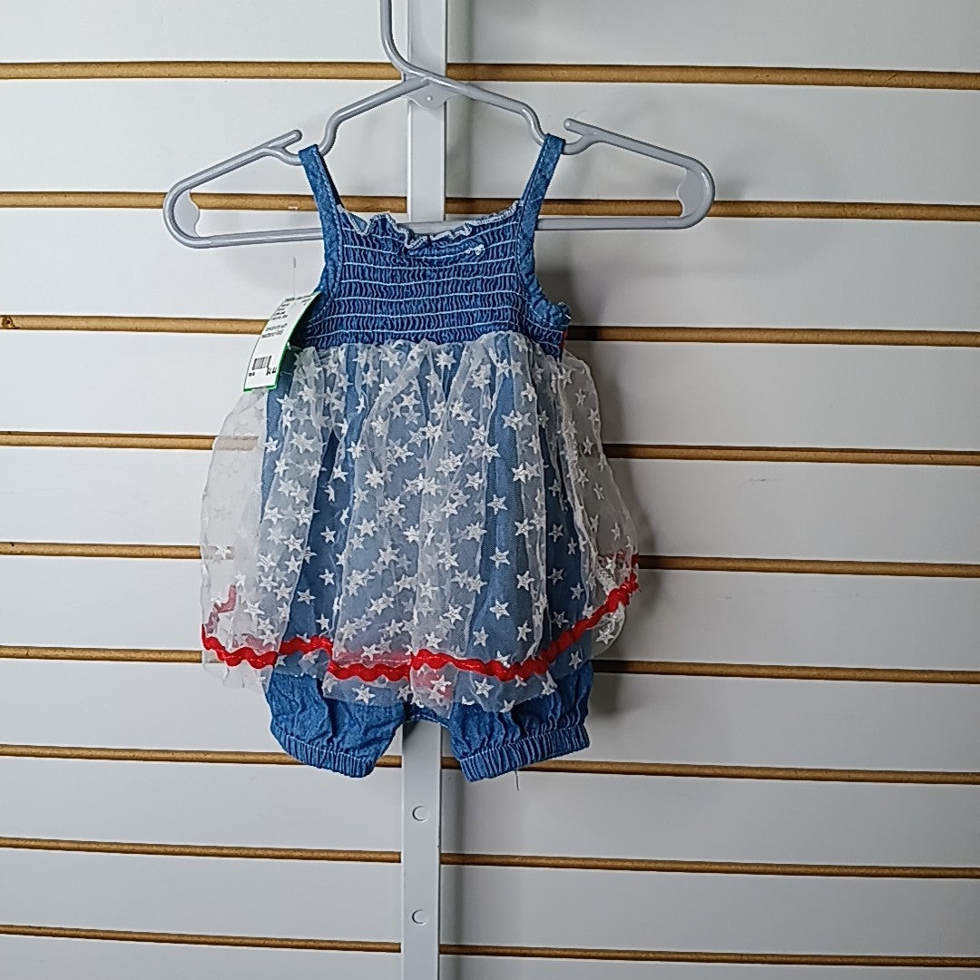 Little Lass 3 Months Romper