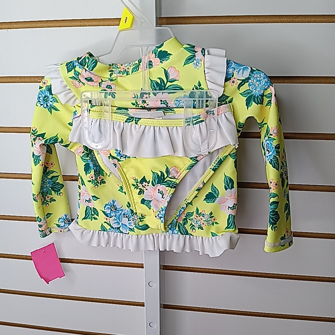 Nicole Miller 18 Months Swim Suit 2pc