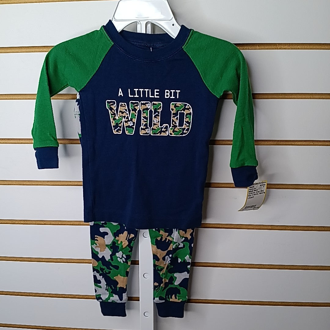 Wonder Nation 12 Months Pajamas 2pc