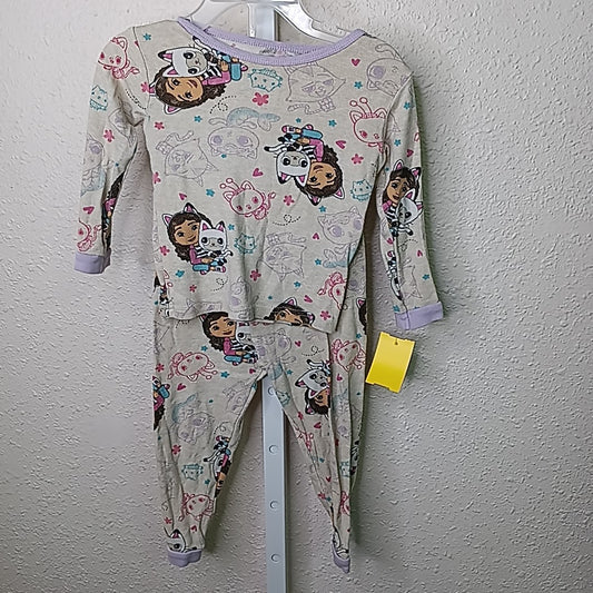 Gabby's Dollhouse 3T Pajamas 2pc