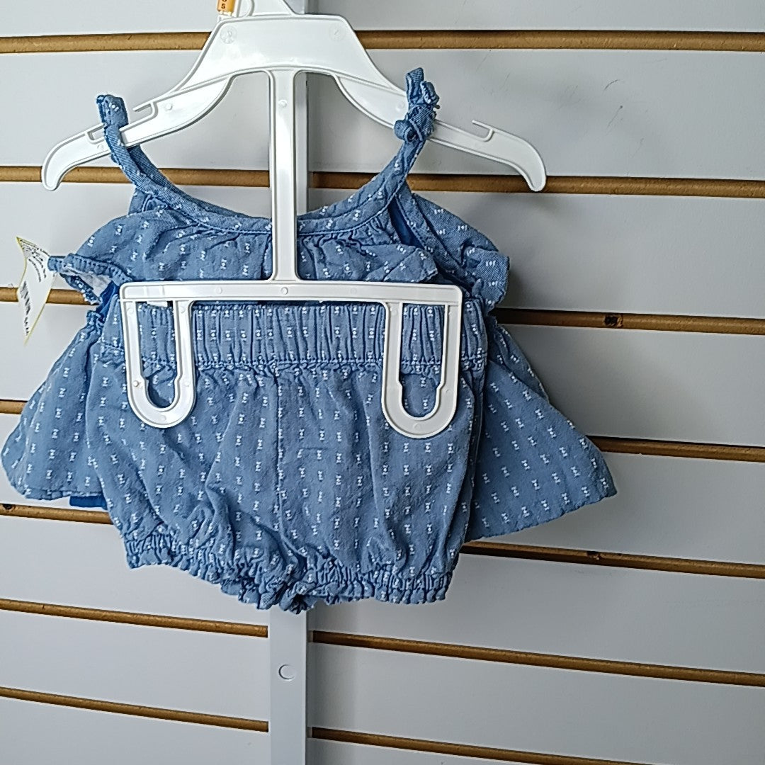Cat & Jack 0-3 Months Outfit 2pc