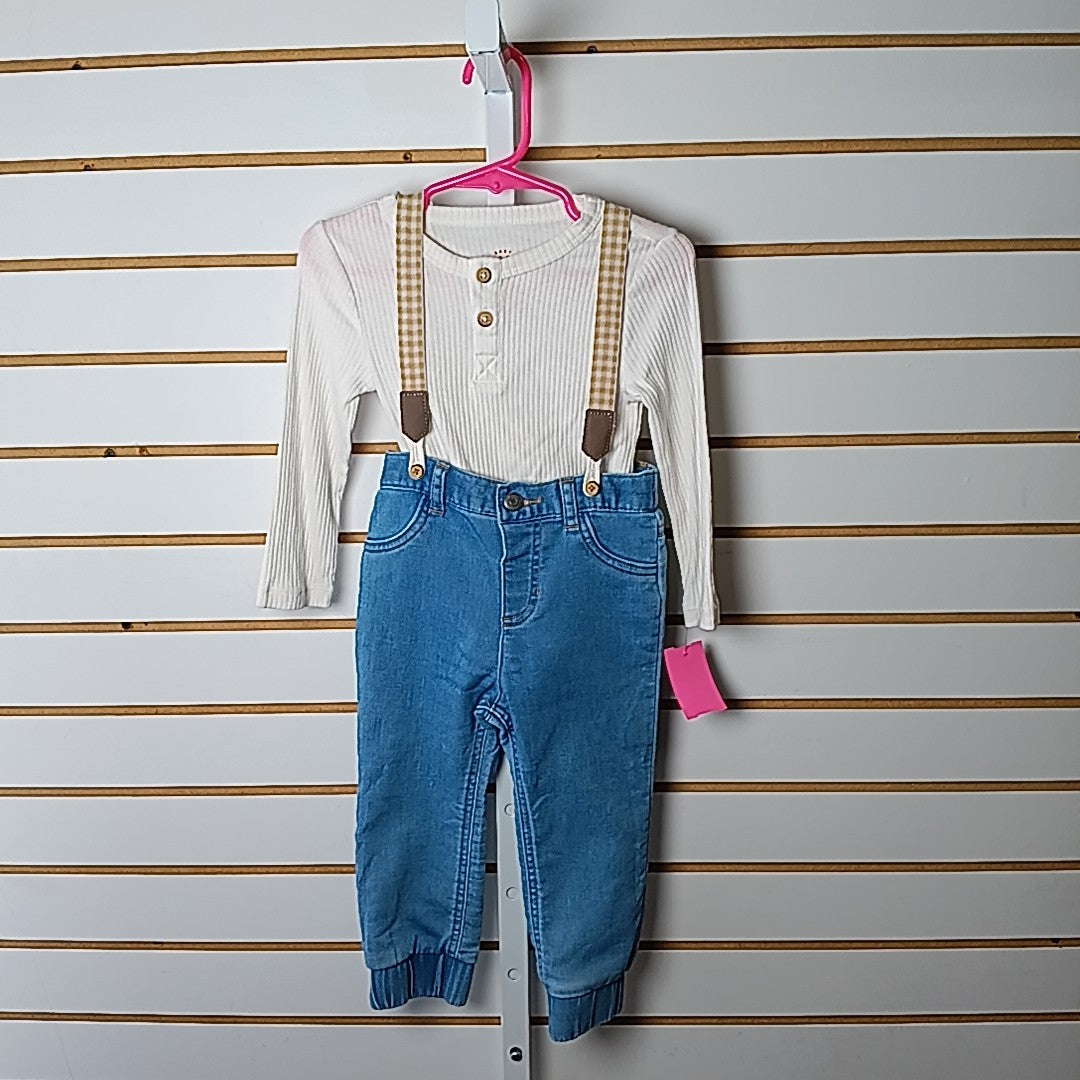 Cat & Jack 18 Months Outfit 2pc