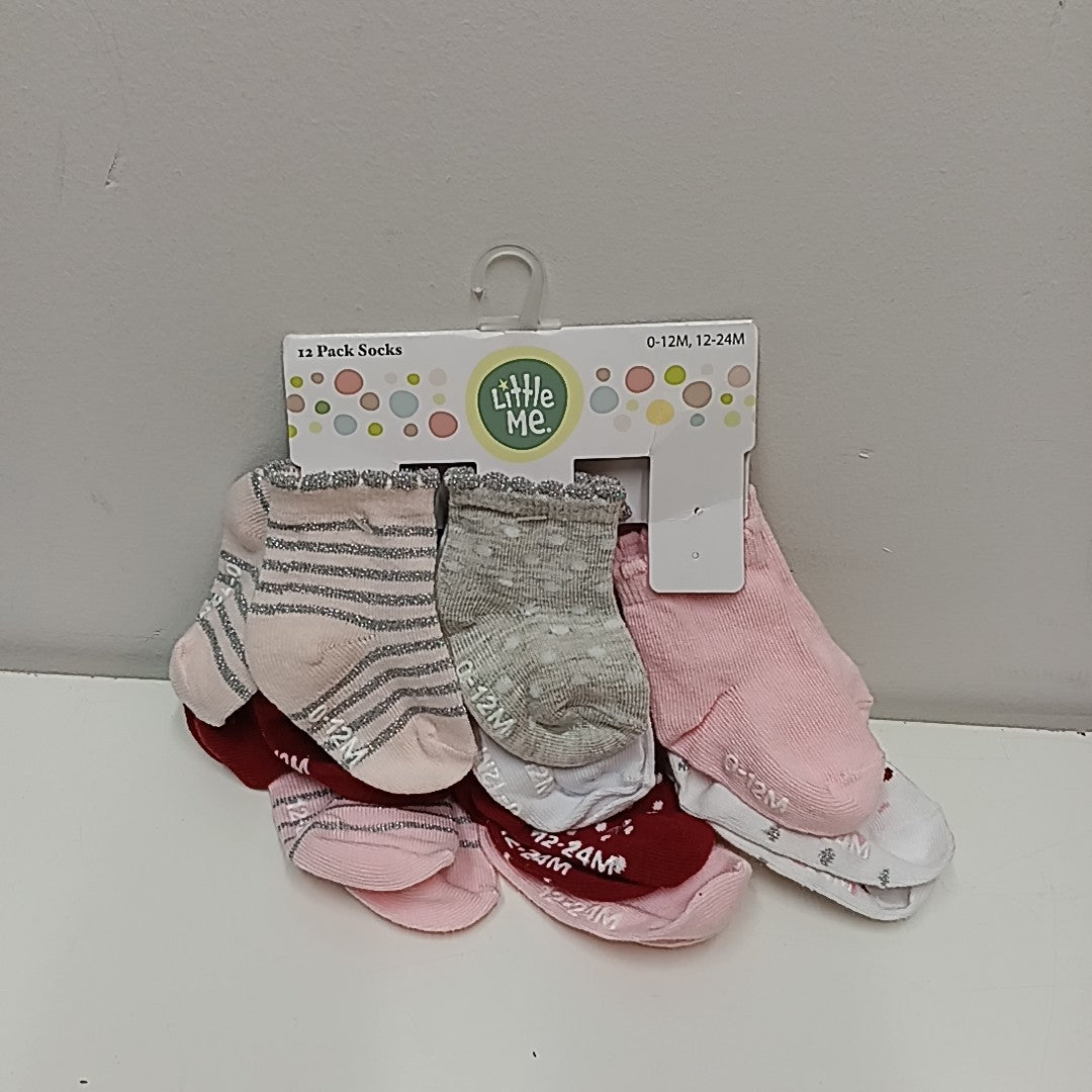 Little Me 0-12 Months Socks