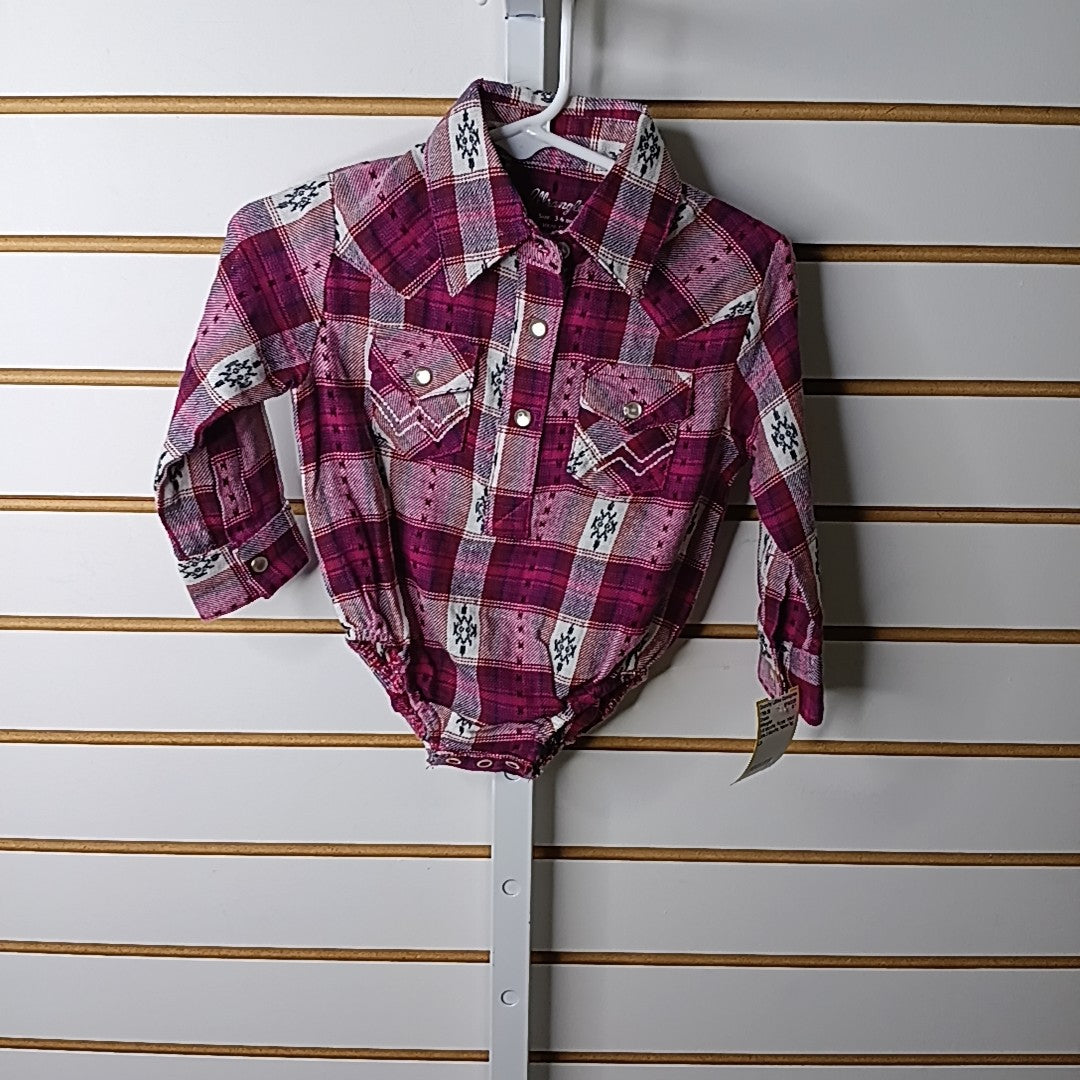 Wrangler 3-6 Months Onesie