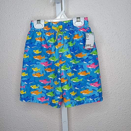 Pink Fong 4T Swim Shorts