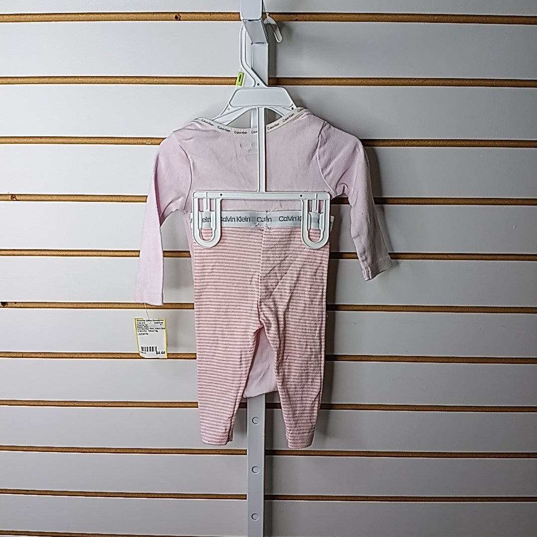 Calvin Klein 3-6 Months Pajamas 2pc