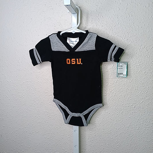 Two Feet Ahead 12 Months Onesie