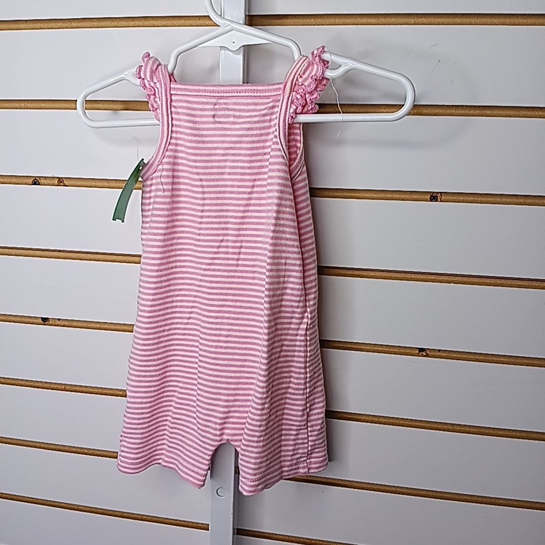 Touched By Nature 0-3 Months Romper
