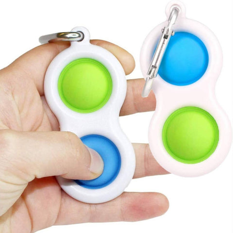 Simple Dimple Mini Popper Keychain