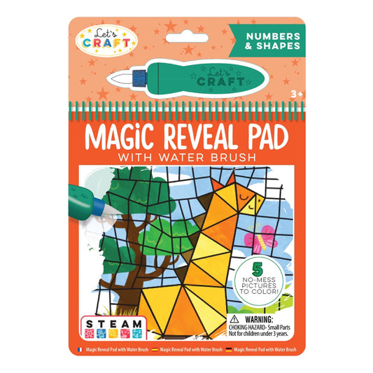 Numbers & Shapes Magic Reveal Pad