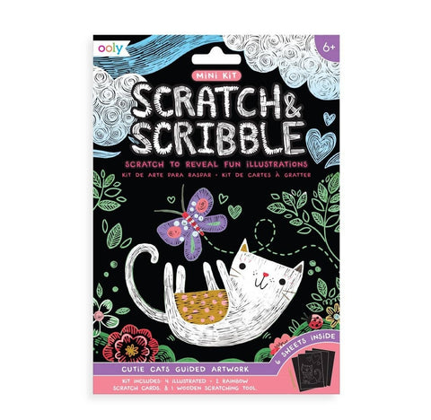 OOLY Cutie Cats Scratch & Scribble