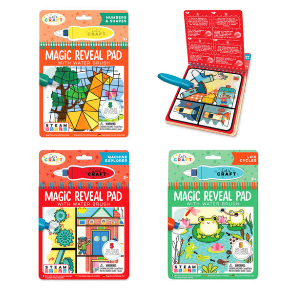 Numbers & Shapes Magic Reveal Pad