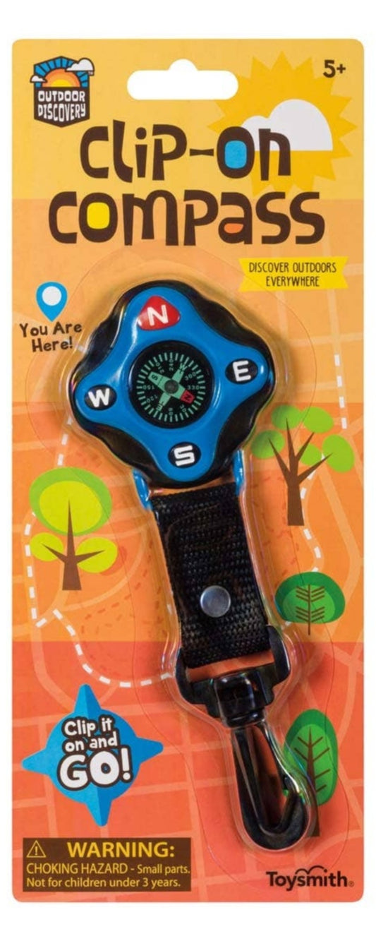 Toysmith Clip-On Compass